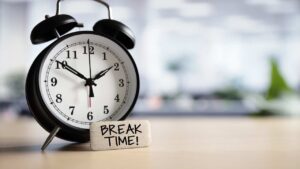 Setting Up A Timer And Work-break Intervals